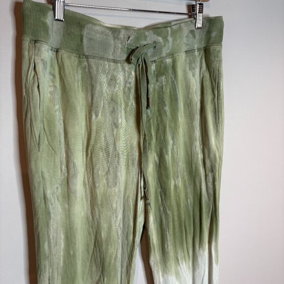 YOUNG, FABULOUS & BROKE Juliette Joggers Green Ombré - Picture 3 of 6